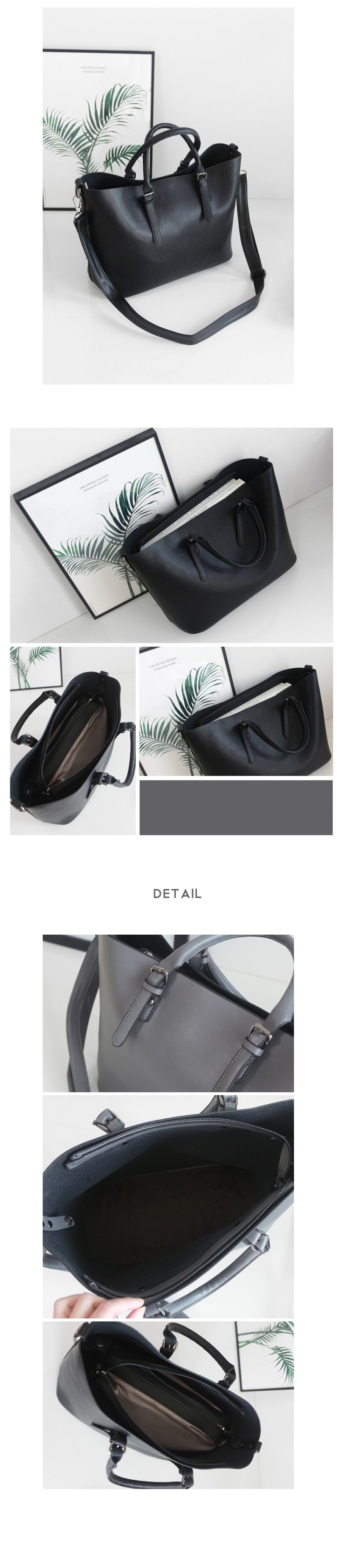 New Women's Bags Cowhide Women's tote bag an