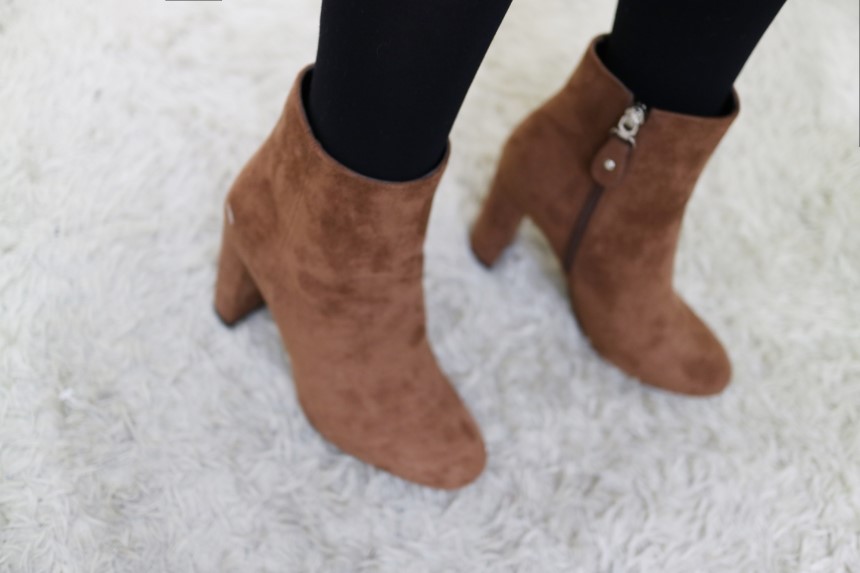 Suede Booty Angle Boots Camel Pink 20 lenders Shoe