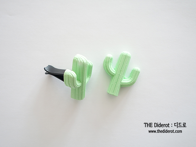 Car Air Freshener Smile, Cactus Car Ornament Gypsu