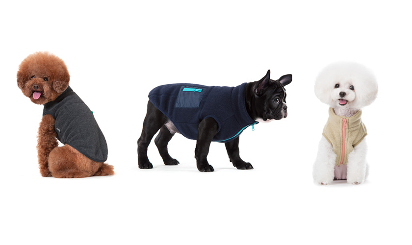 NEW DOG FASHION 2016 Sneak Pocket Fleece Vest Pony
