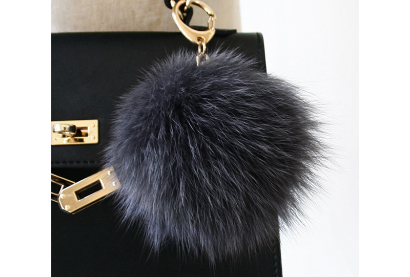 Fox Foam Pocket Ring 9 ~ 10cm Bag Charm