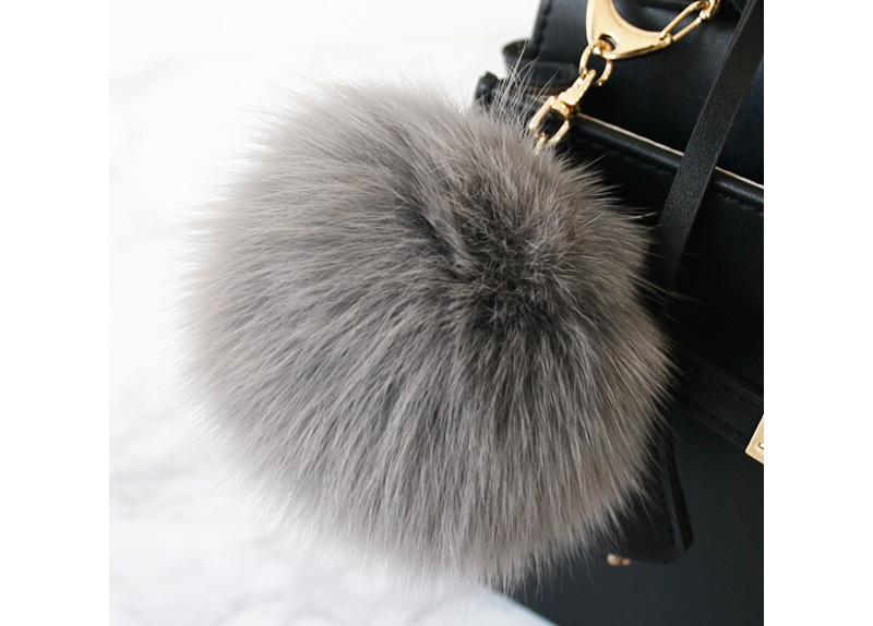 Fox Foam Pocket Ring 9 ~ 10cm Bag Charm