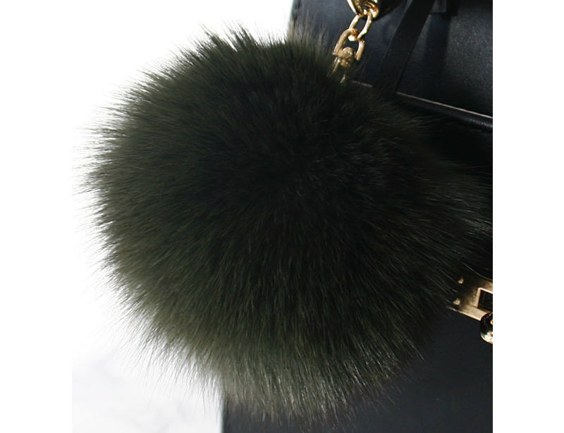 Fox Foam Pocket Ring 9 ~ 10cm Bag Charm