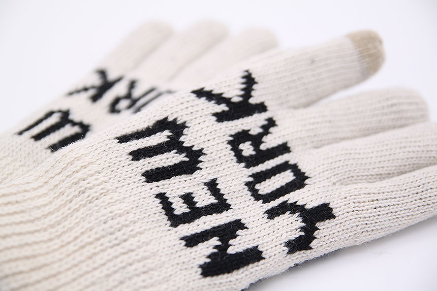 New York Smartphone Touch Male Gloves Microfiber L