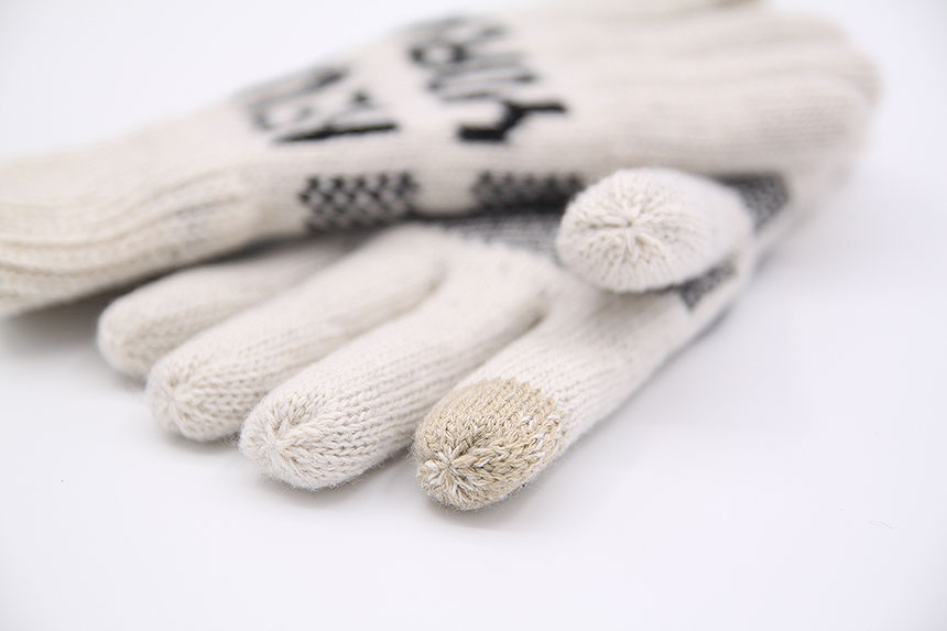 New York Smartphone Touch Male Gloves Microfiber L