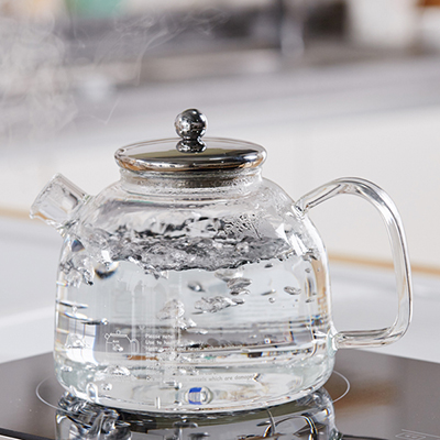 Shima Max Czech heat-resistant glass kettle over 1