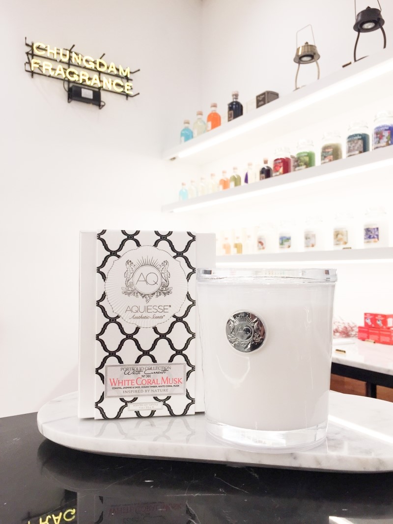 AQUIESSE Acus Medium Glass White Current &amp Rose