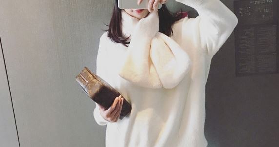 Winter microfiber scarf shawl woman mink