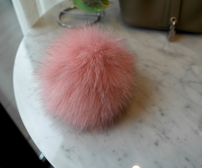 Real Fox Foam Form Foam Key Ring Big Size Key Hold