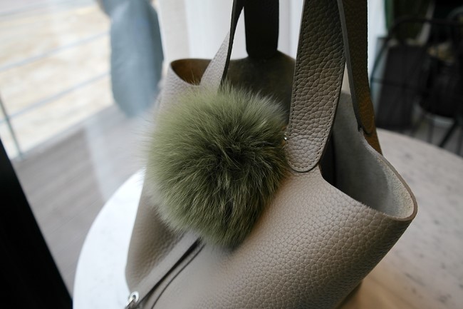 Real Fox Foam Form Foam Key Ring Big Size Key Hold