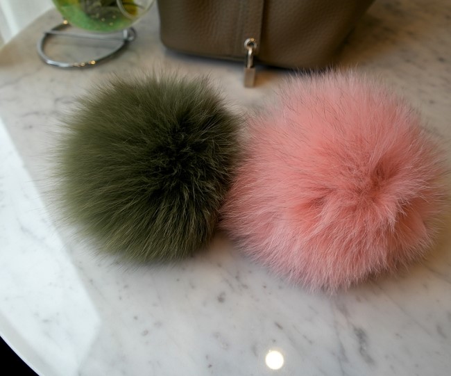 Real Fox Foam Form Foam Key Ring Big Size Key Hold