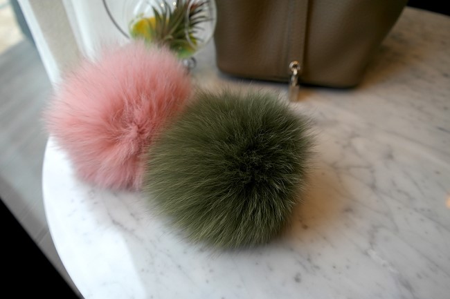 Real Fox Foam Form Foam Key Ring Big Size Key Hold