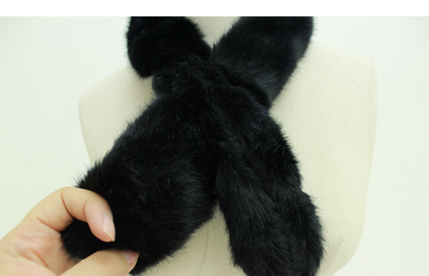 Free Shipping Fox Muffler Fake Fur Fur Fur Shawl M