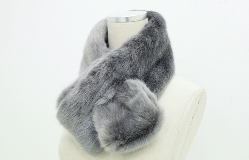 Free Shipping Fox Muffler Fake Fur Fur Fur Shawl M