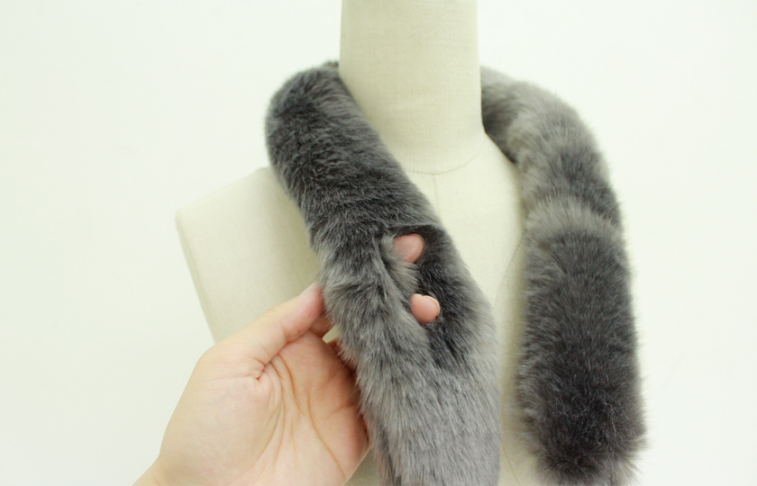 Free Shipping Fox Muffler Fake Fur Fur Fur Shawl M