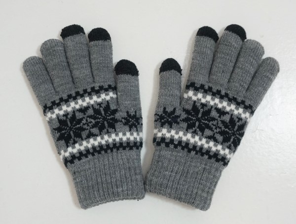Double warming smartphone touch gloves winter cell