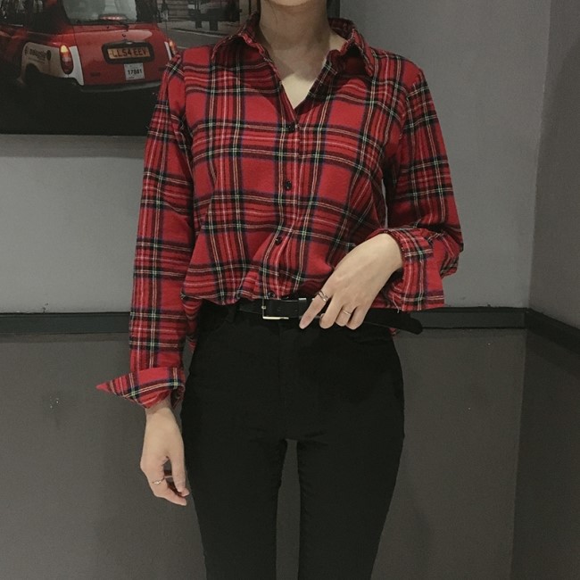 Mody Dei check Tartan South Red order runaway ♥ Gi