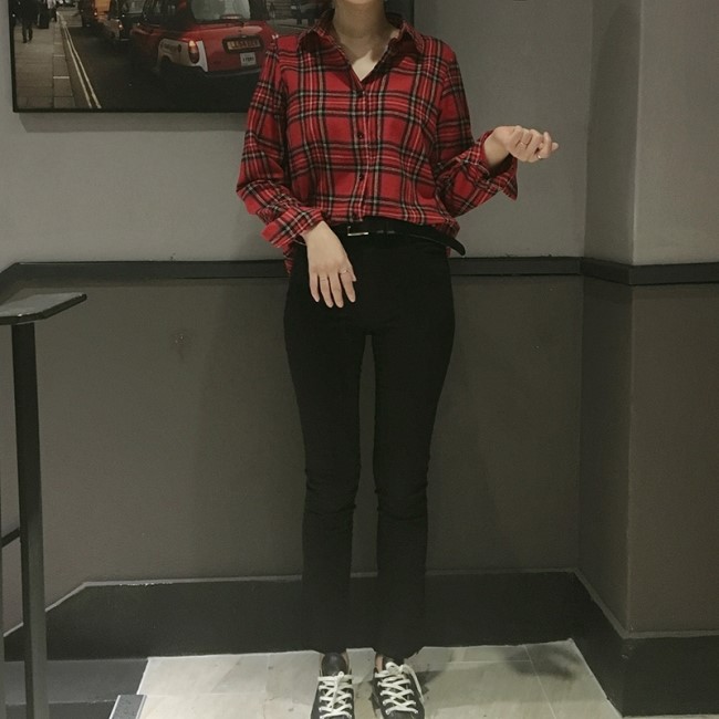 Mody Dei check Tartan South Red order runaway ♥ Gi