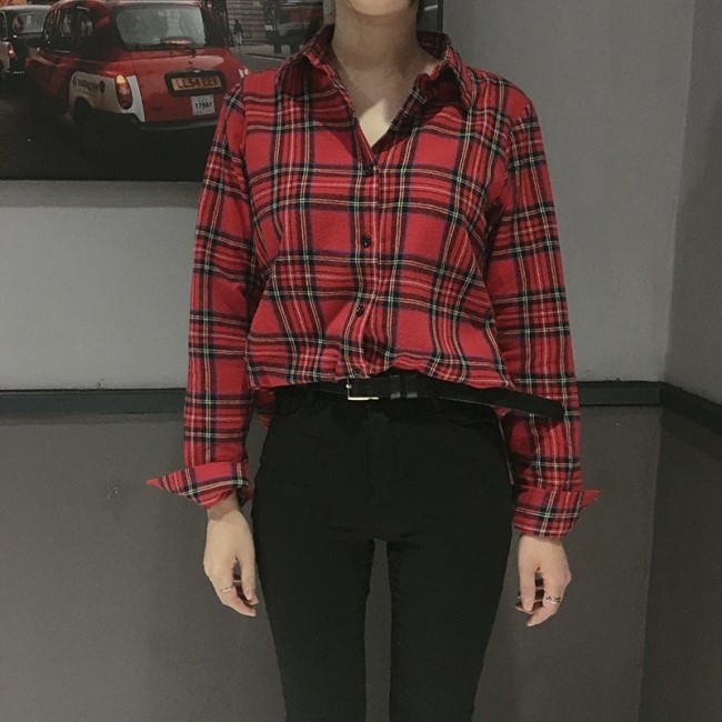 Mody Dei check Tartan South Red order runaway ♥ Gi