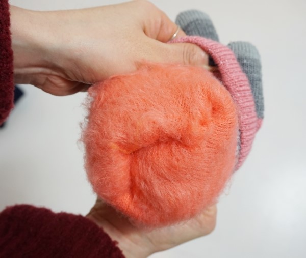 Double warming smartphone touch gloves winter cell