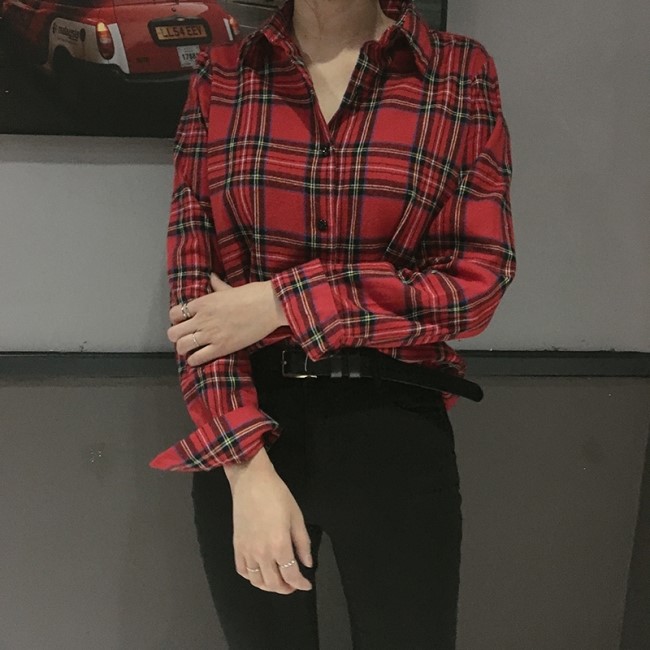 Mody Dei check Tartan South Red order runaway ♥ Gi