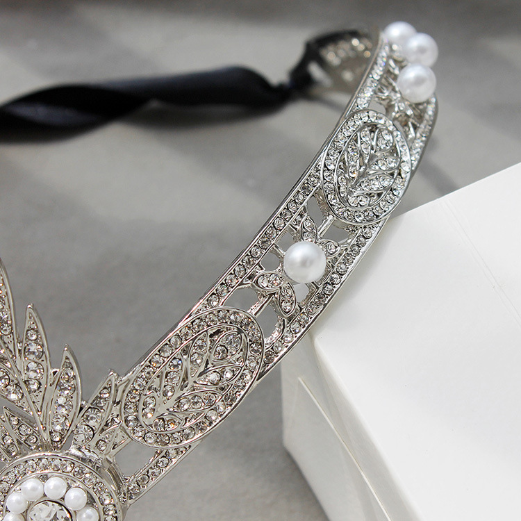 New Wedding Hair Band Great Gatsby Cubic Headband 