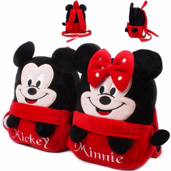 NEW CHILDREN BAG Baby Mouse Mickey Mouse Backpack 