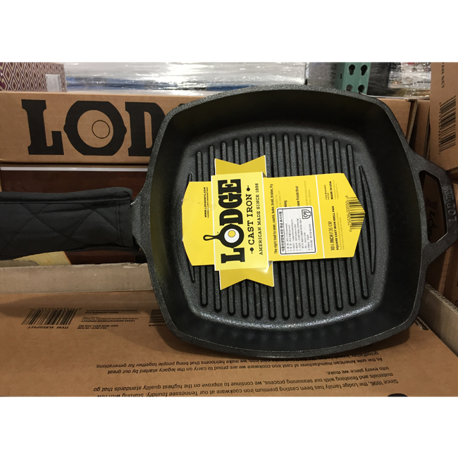 NEW FRYING PAN Lodges Roof Fans Square Grills 26cm