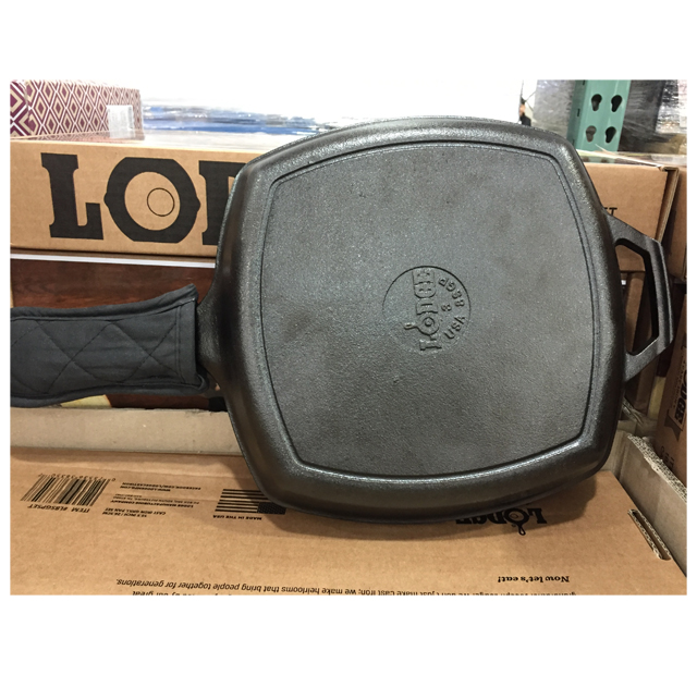 NEW FRYING PAN Lodges Roof Fans Square Grills 26cm