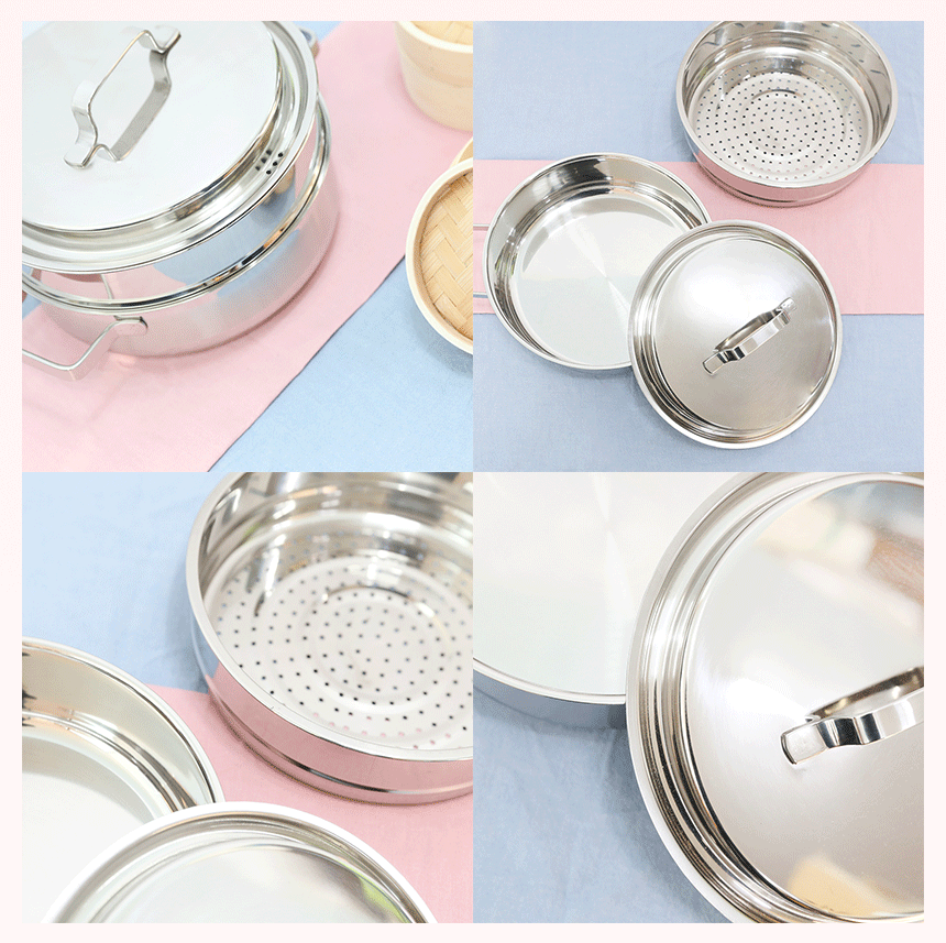 Queen Sense 2-Stage Steam Steamer 24cm Steamed Pot