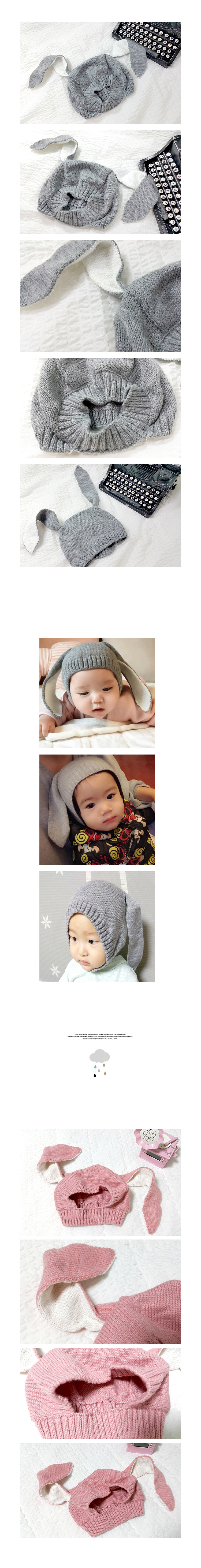 Baby rabbit knit hat Jodi Rabbit baby Eugene Baby 