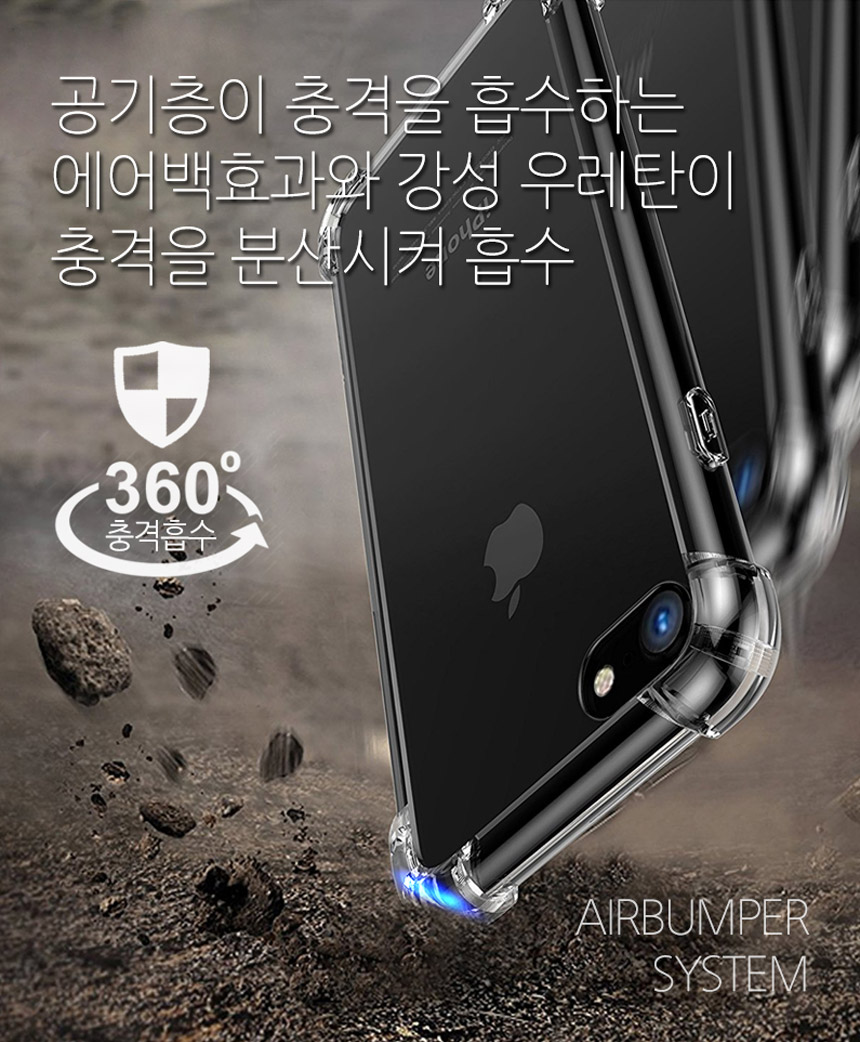 IPhone X Case Air Bumper Transparent Style Clean a