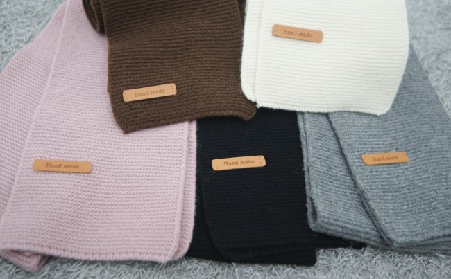 Wool 100 Handmade muffler 5color de shawl Couple M