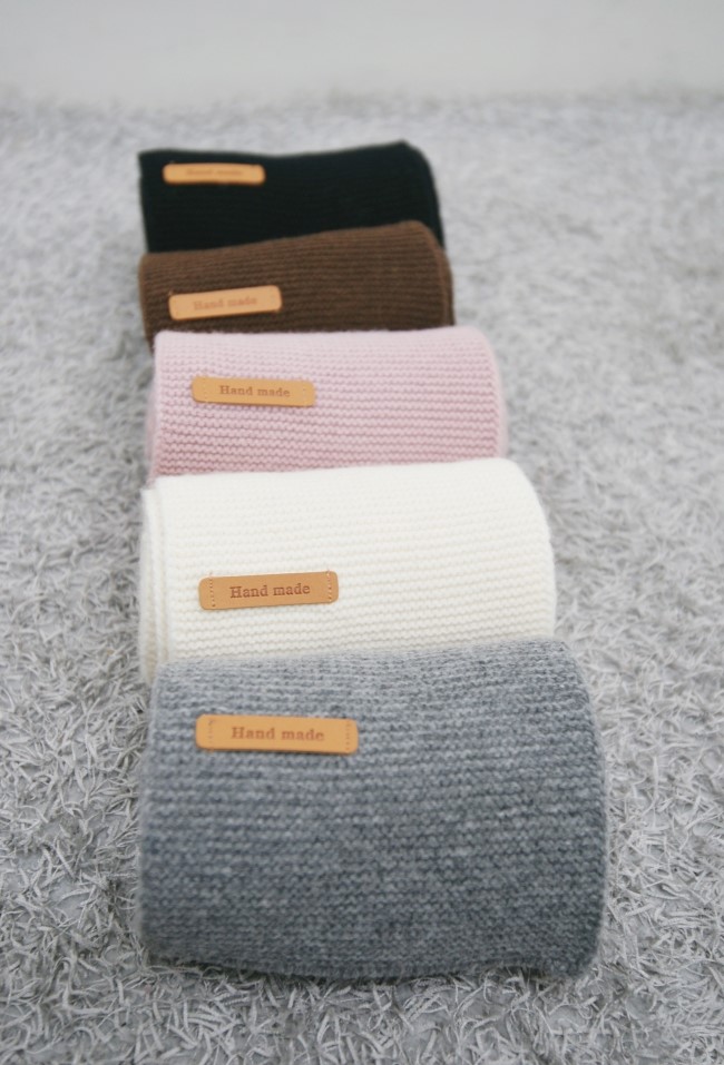 Wool 100 Handmade muffler 5color de shawl Couple M