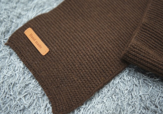 Wool 100 Handmade muffler 5color de shawl Couple M