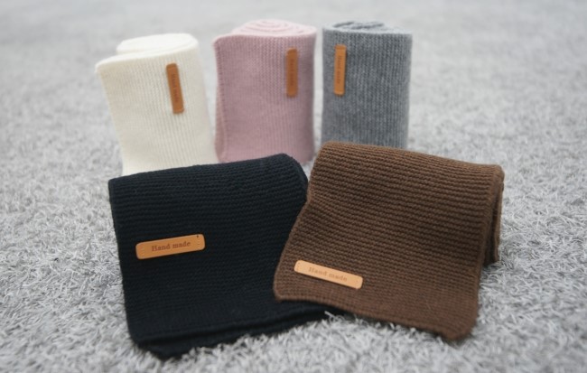 Wool 100 Handmade muffler 5color de shawl Couple M