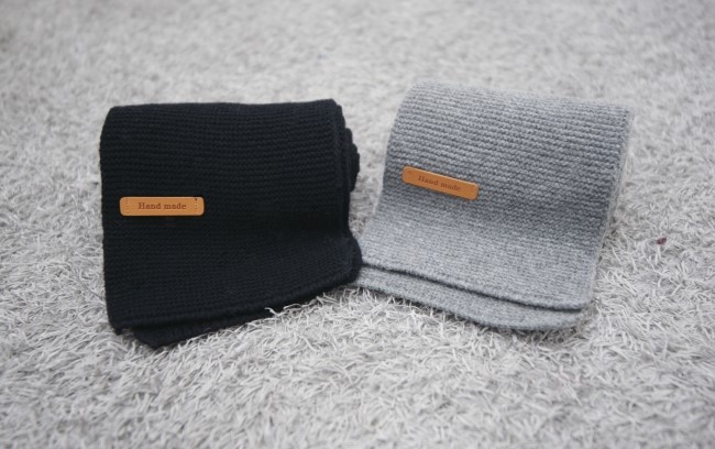 Wool 100 Handmade muffler 5color de shawl Couple M