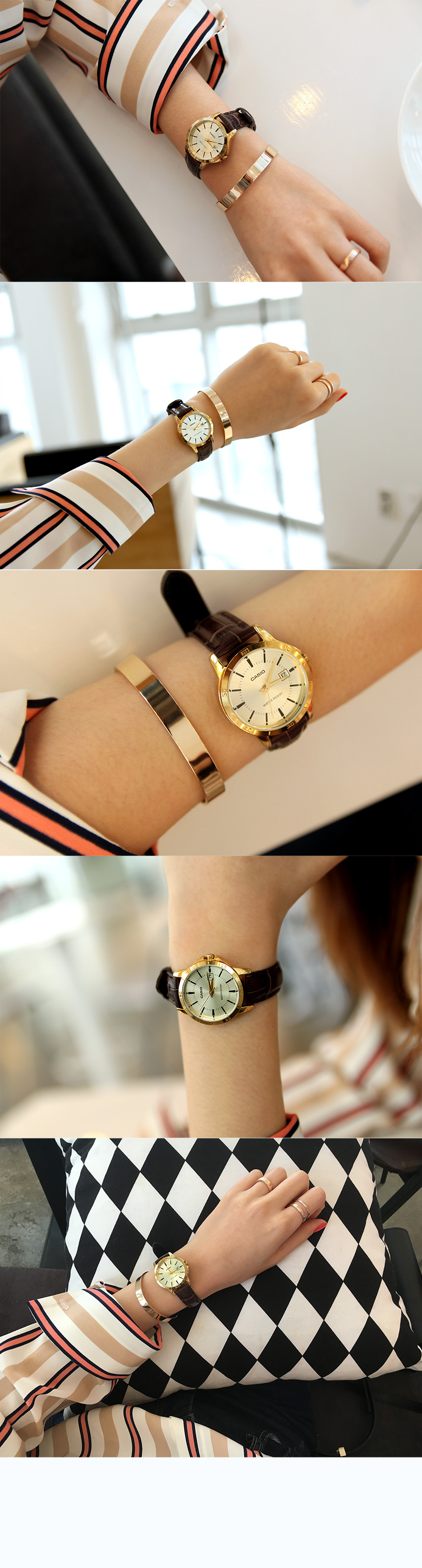 <b><p>Casio Genuine female ather wch Won coup</p></b><b><p>カシオ 本物 女性 レザー 腕時計 カップル</p></b><br /><br /><p align='center'>