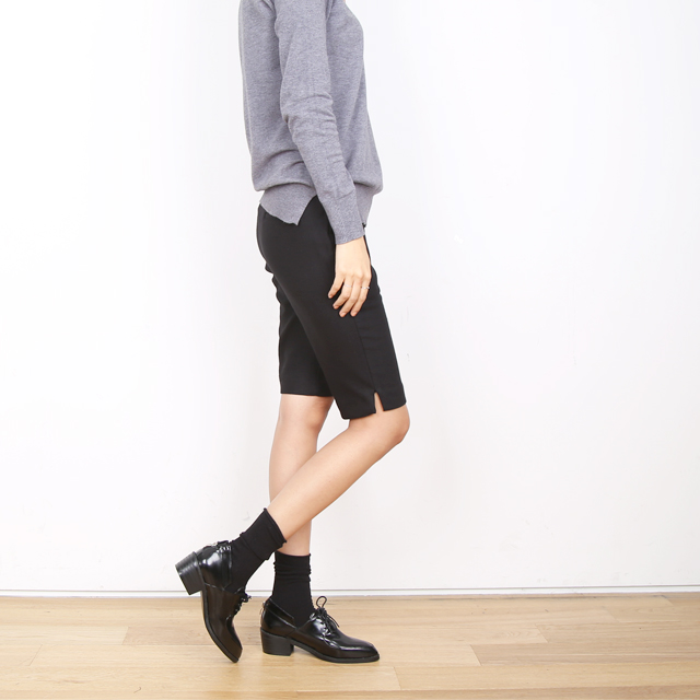 Women Short Pants Slimpit wool suit shorts SML sho