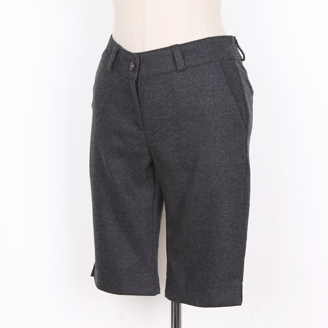 Women Short Pants Slimpit wool suit shorts SML sho
