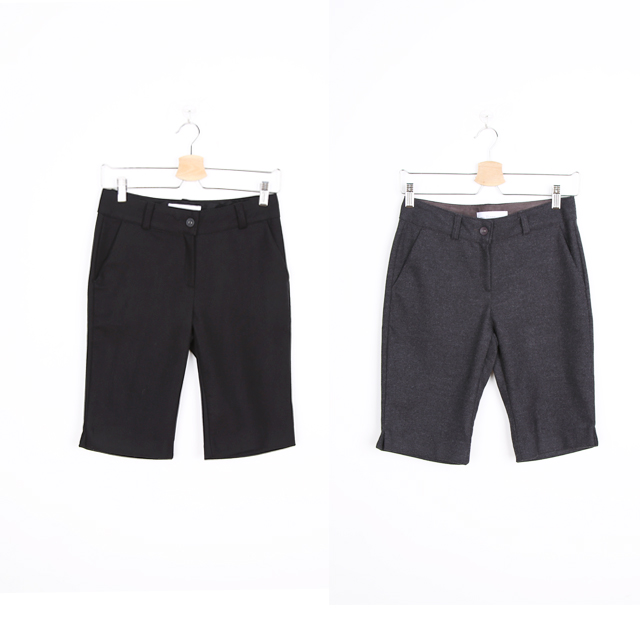 Women Short Pants Slimpit wool suit shorts SML sho