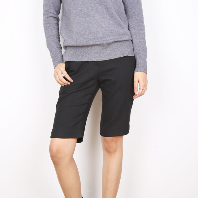 Women Short Pants Slimpit wool suit shorts SML sho