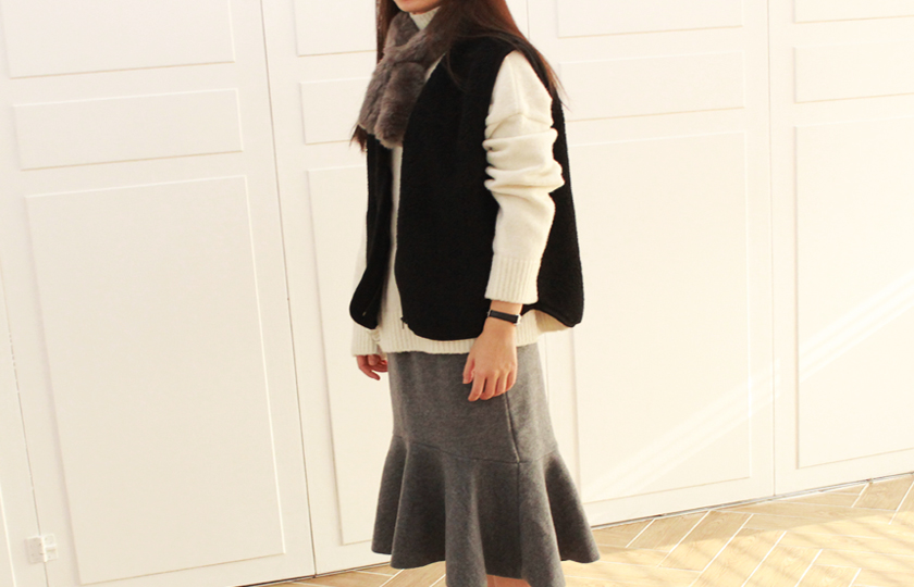 Free Shipping Fox Muffler Fake Fur Fur Fur Shawl M