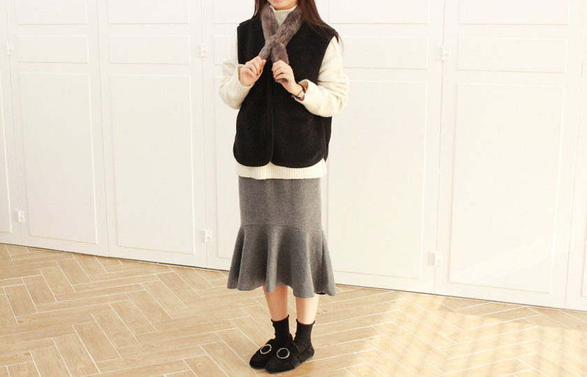 Free Shipping Fox Muffler Fake Fur Fur Fur Shawl M