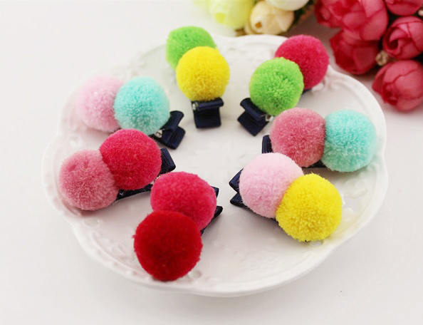 New EYOMI bunny pastel forceps 8 pieces 1set bangs