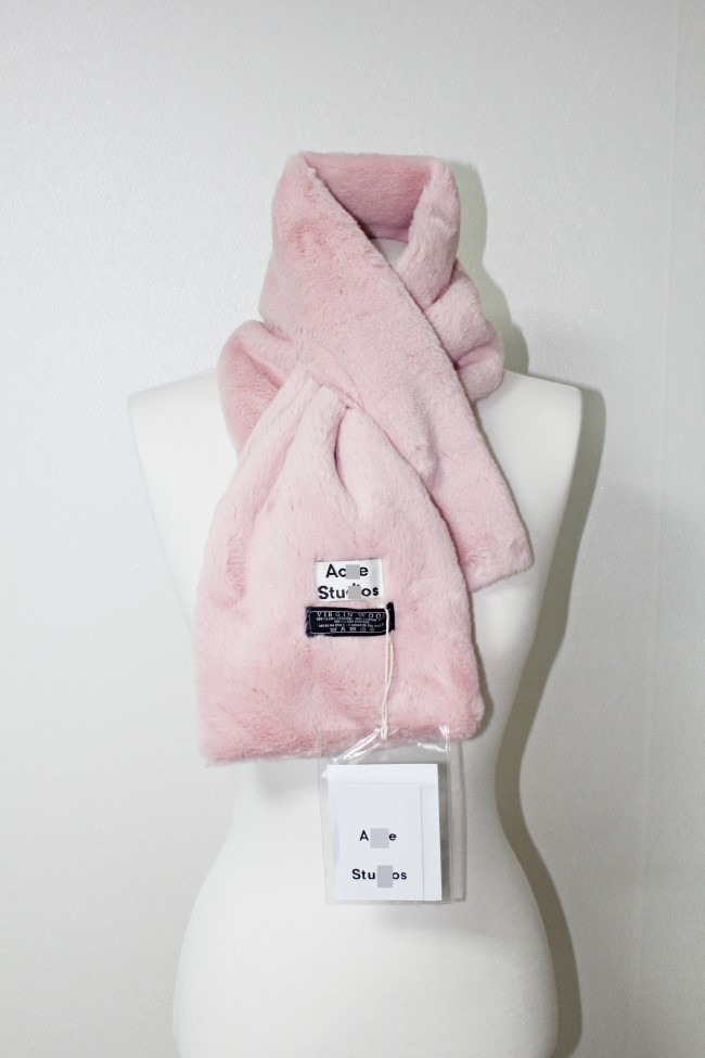 Akane shawl Fake fur muffler 5color coordination g