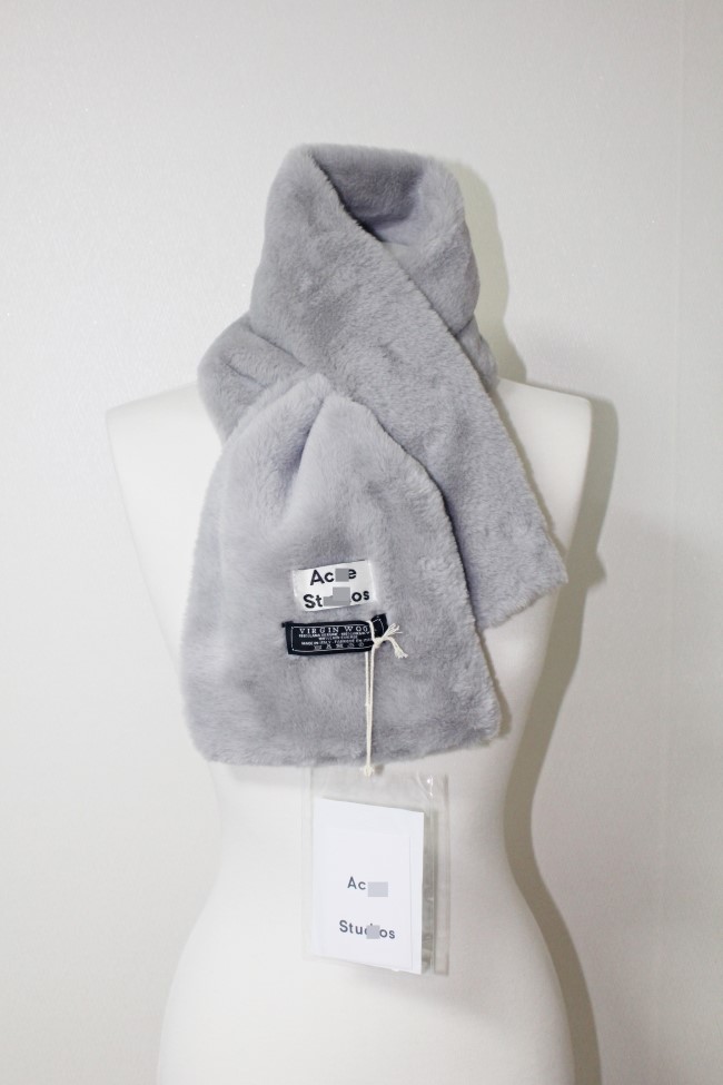 Akane shawl Fake fur muffler 5color coordination g