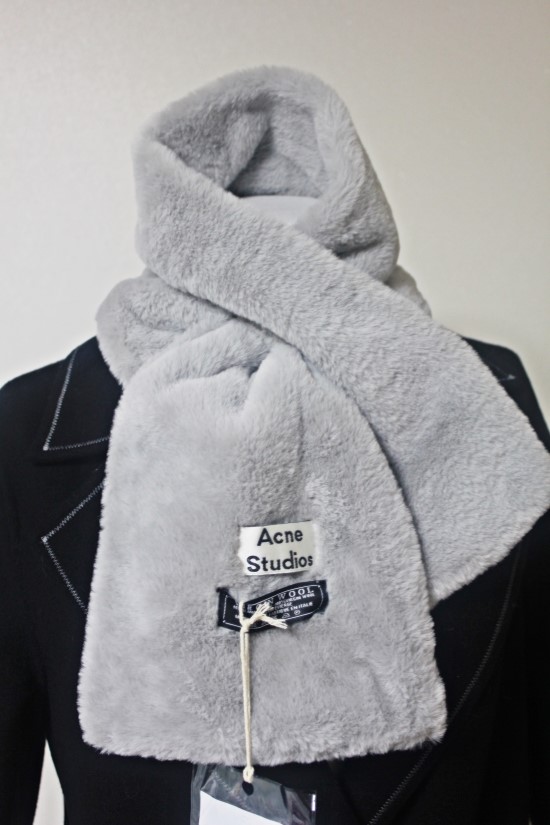 Akane shawl Fake fur muffler 5color coordination g