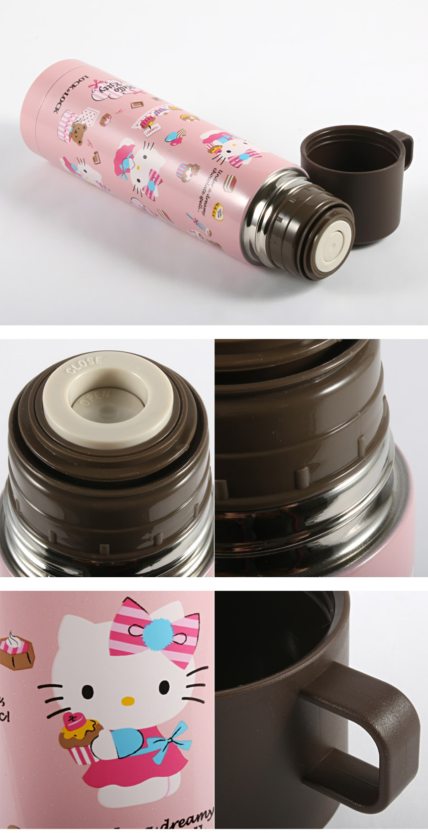 Lock &amp Lock Hello Kitty Chocolate Insulated Col