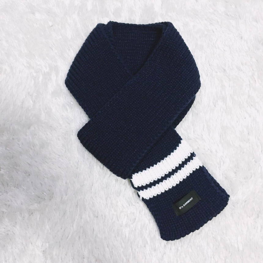 Men's muffler scarves Women's petite knit co